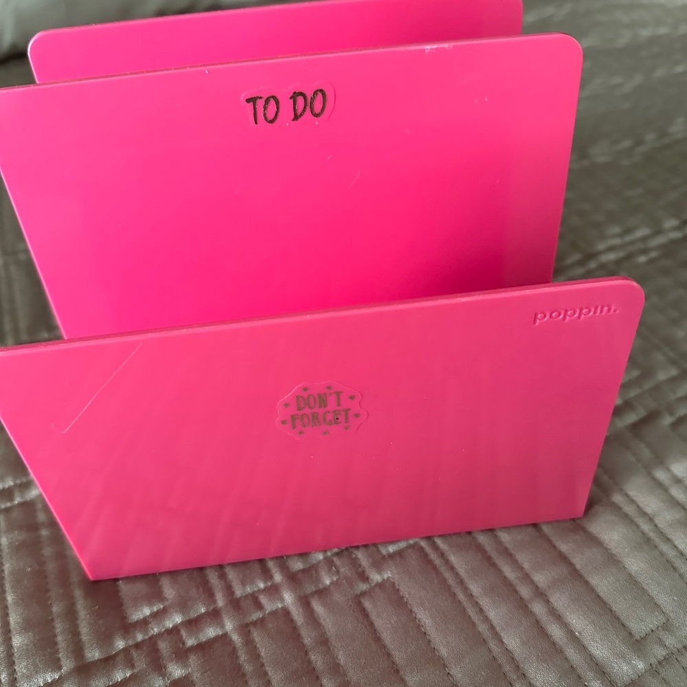 Poppin desk organizer